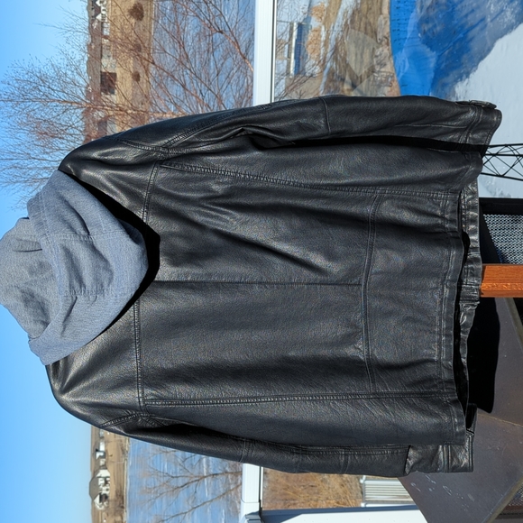 Levi's faux leather utility jacket L - Picture 3 of 10